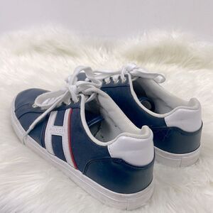 Tommy Hilfiger | low cut blue sneakers 8.5 w /the iconic colorful brand …